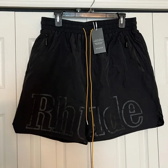 NWT - Rhude Men’s Nylon Shorts Size XL